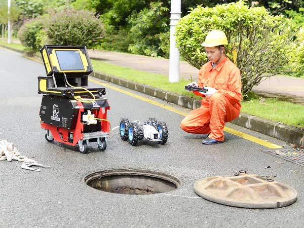 文教镇管道机器人检测